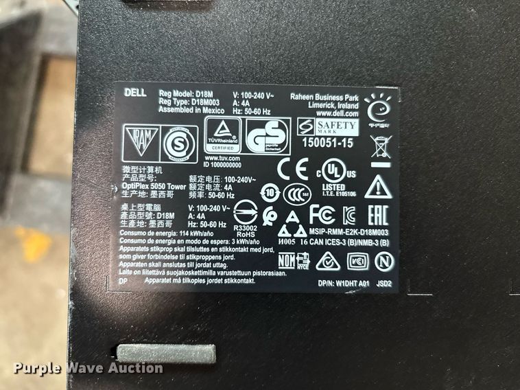 image for item EG8545 Approximately 53 Dell OptiPlex desktops