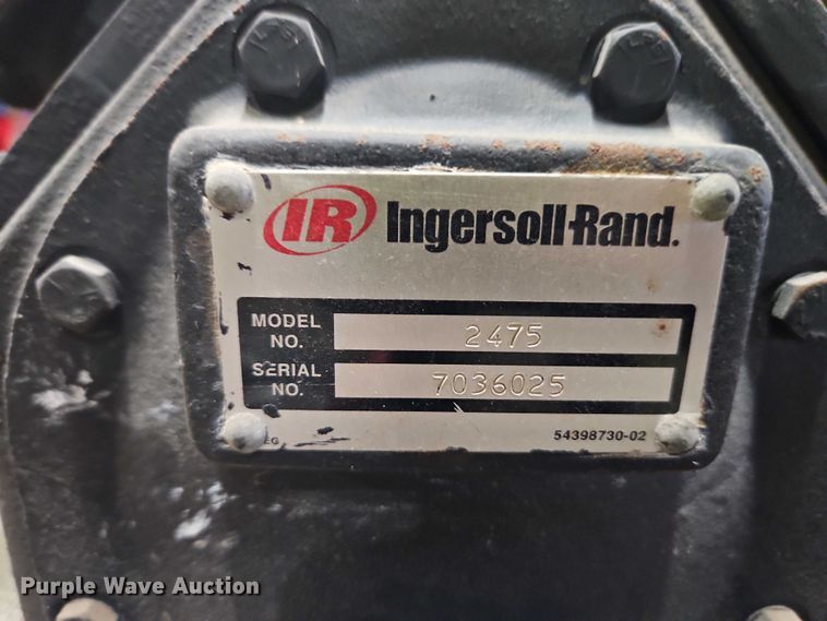 image for item EJ0083 Ingersoll Rand D2475-80 air compressor