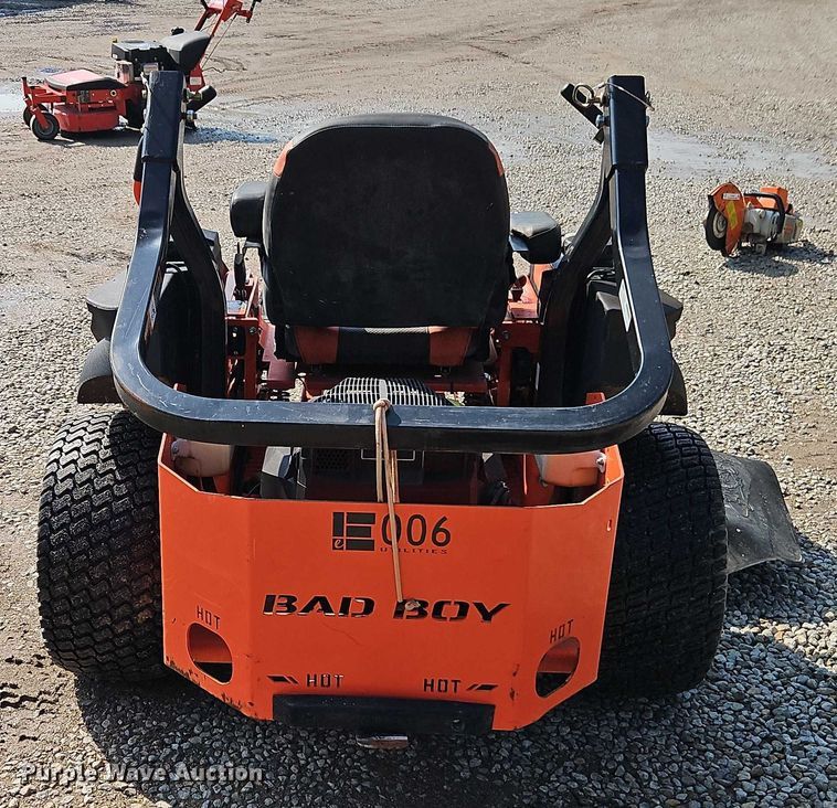 image for item EJ0091 Bad Boy Outlaw 747 ZTR lawn mower