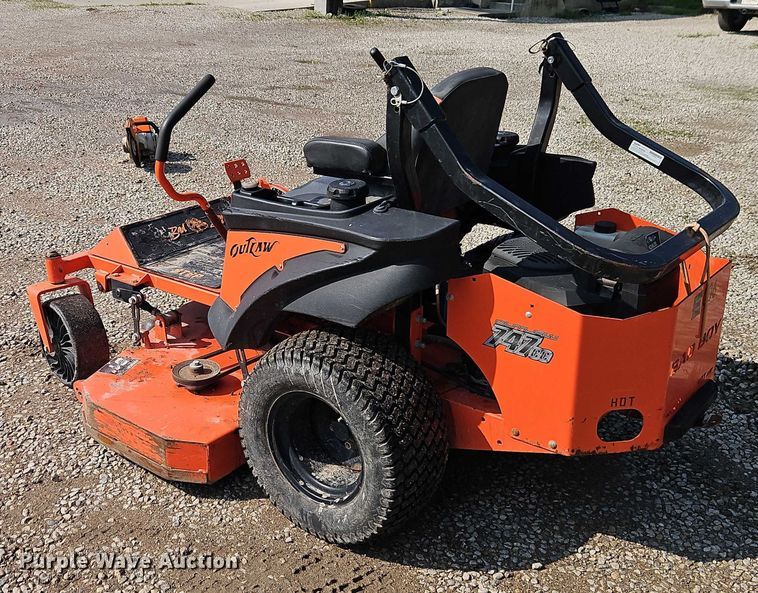 image for item EJ0091 Bad Boy Outlaw 747 ZTR lawn mower