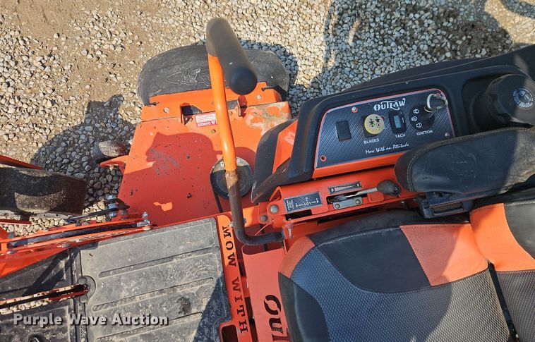 image for item EJ0091 Bad Boy Outlaw 747 ZTR lawn mower