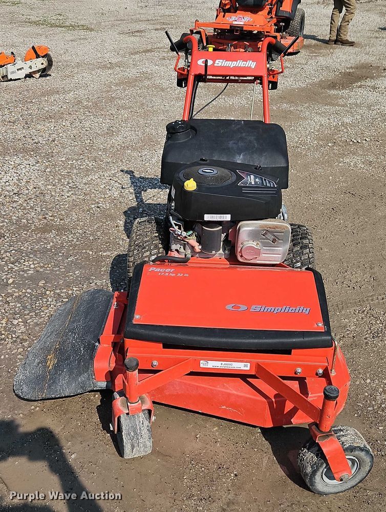 image for item EJ0092 Simplicity Pacer push mower
