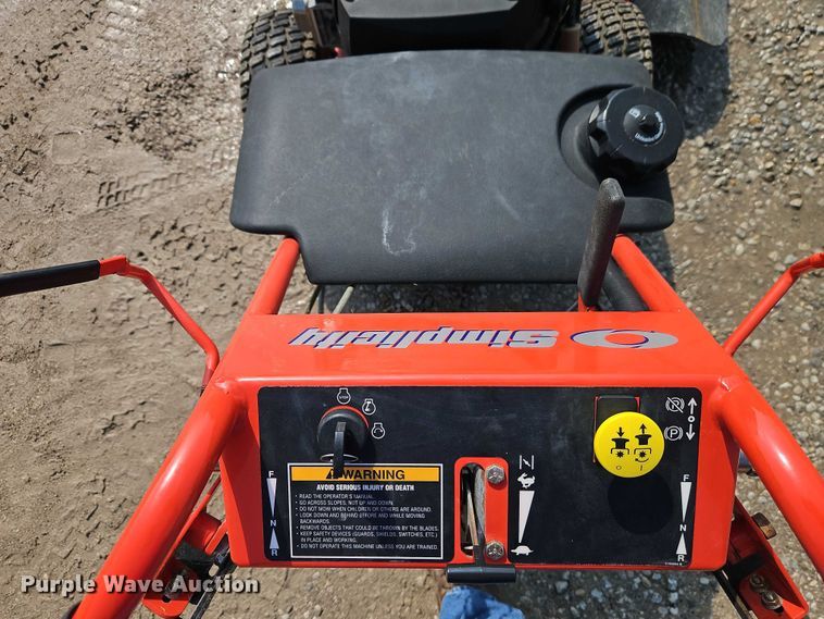 image for item EJ0092 Simplicity Pacer push mower