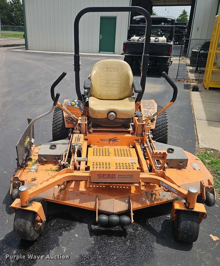 image for item EJ0100 Scagg Turf Tiger II ZTR lawn mower