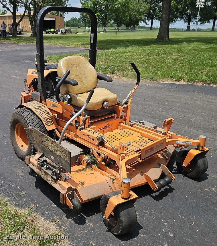 image for item EJ0100 Scagg Turf Tiger II ZTR lawn mower
