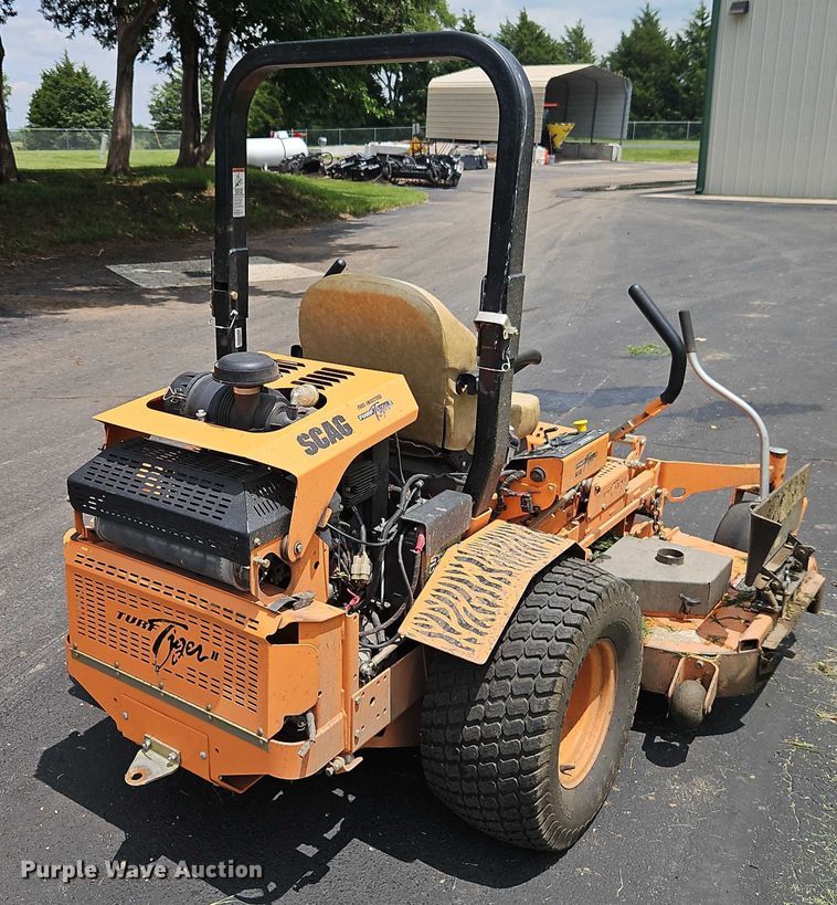 image for item EJ0100 Scagg Turf Tiger II ZTR lawn mower
