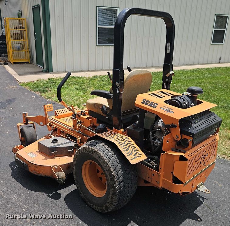 image for item EJ0100 Scagg Turf Tiger II ZTR lawn mower