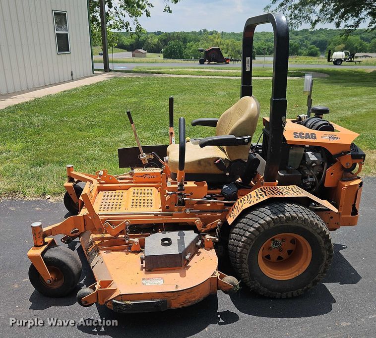 image for item EJ0100 Scagg Turf Tiger II ZTR lawn mower