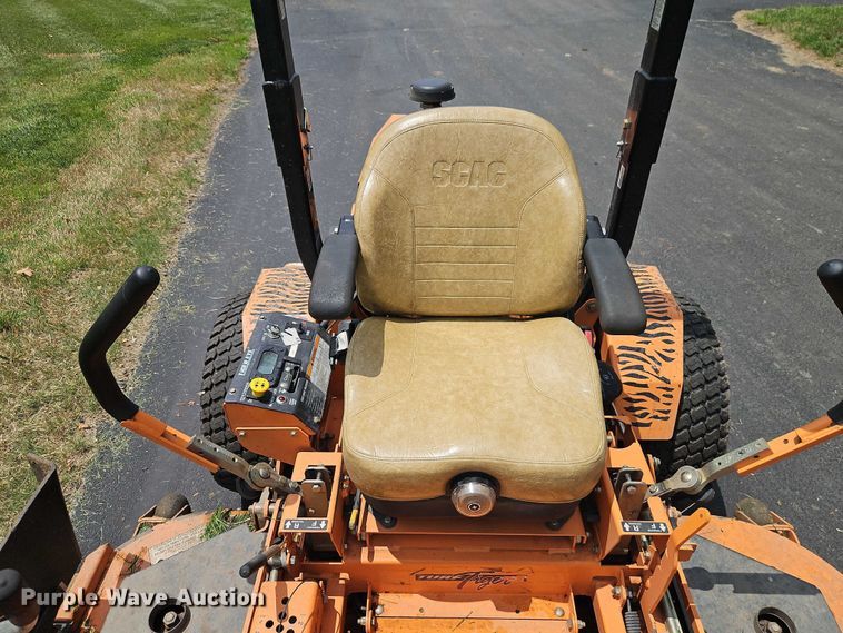 image for item EJ0100 Scagg Turf Tiger II ZTR lawn mower