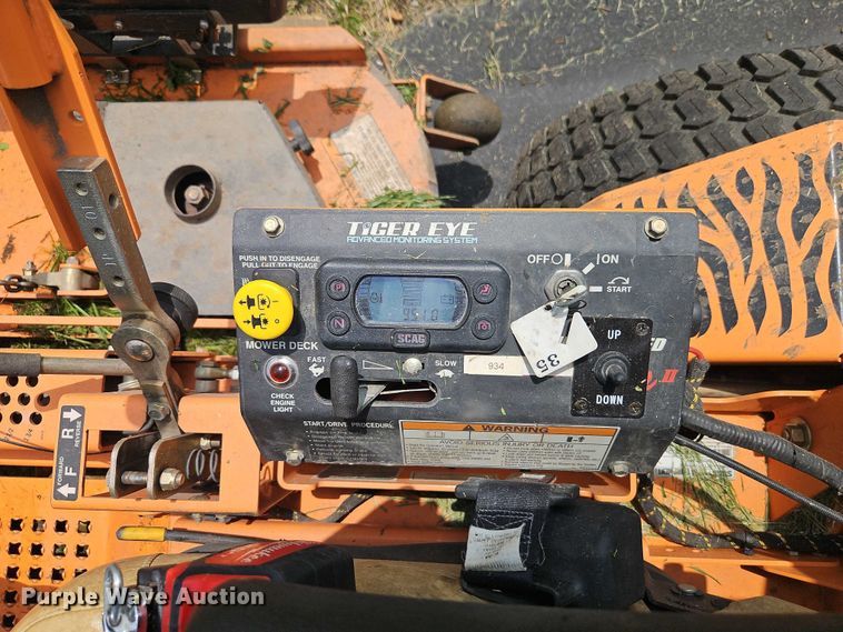 image for item EJ0100 Scagg Turf Tiger II ZTR lawn mower