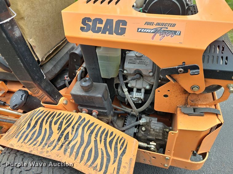 image for item EJ0100 Scagg Turf Tiger II ZTR lawn mower