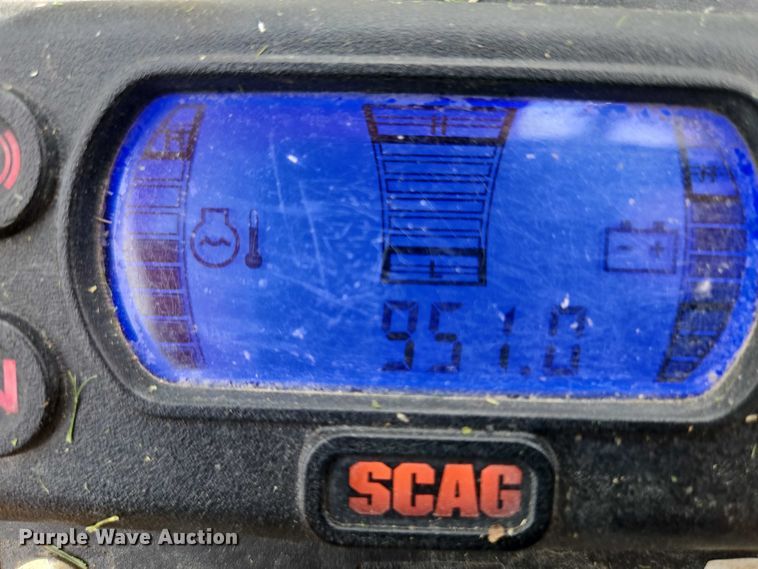 image for item EJ0100 Scagg Turf Tiger II ZTR lawn mower