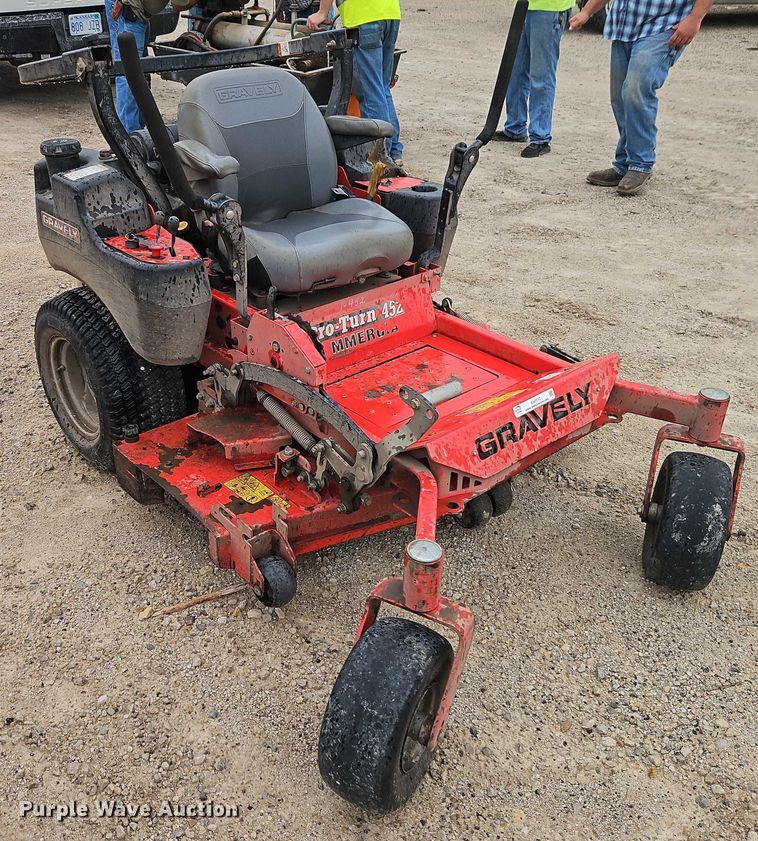 image for item EJ0117 Gravely Pro-Turn 452 ZTR lawn mower