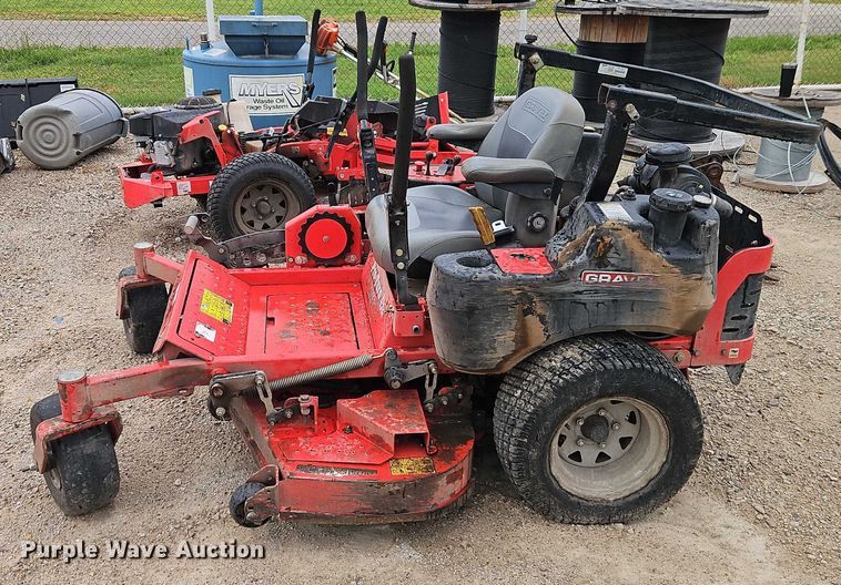 image for item EJ0117 Gravely Pro-Turn 452 ZTR lawn mower