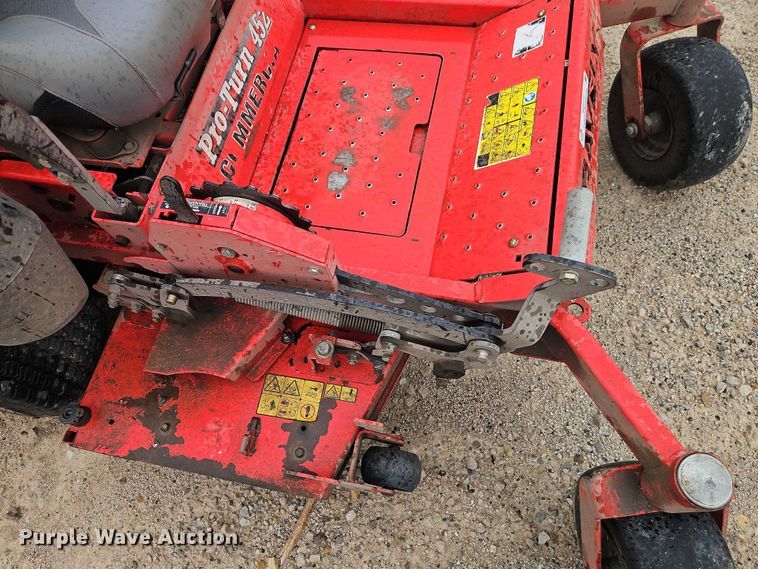 image for item EJ0117 Gravely Pro-Turn 452 ZTR lawn mower