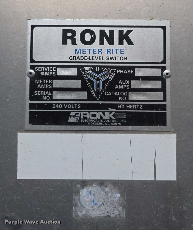 image for item EK5316 (2) Ronk Meter-Rite grade level switches