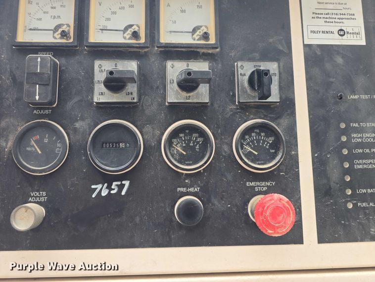 image for item EK5317 2006 Caterpillar XQ30 generator