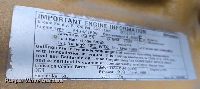 image for item EK5317 2006 Caterpillar XQ30 generator