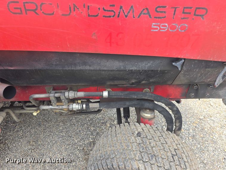 image for item EK5330 2013 Toro Groundmaster 5900 lawn mower