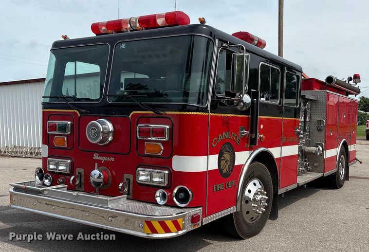image for item EL2108 1991 Seagrave JB-40DH pumper fire truck