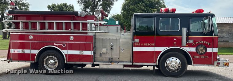 image for item EL2108 1991 Seagrave JB-40DH pumper fire truck