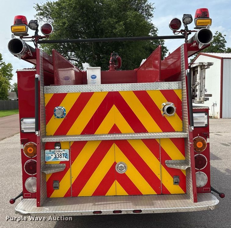 image for item EL2108 1991 Seagrave JB-40DH pumper fire truck