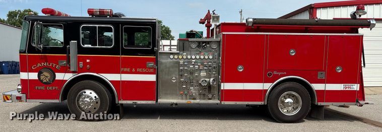 image for item EL2108 1991 Seagrave JB-40DH pumper fire truck