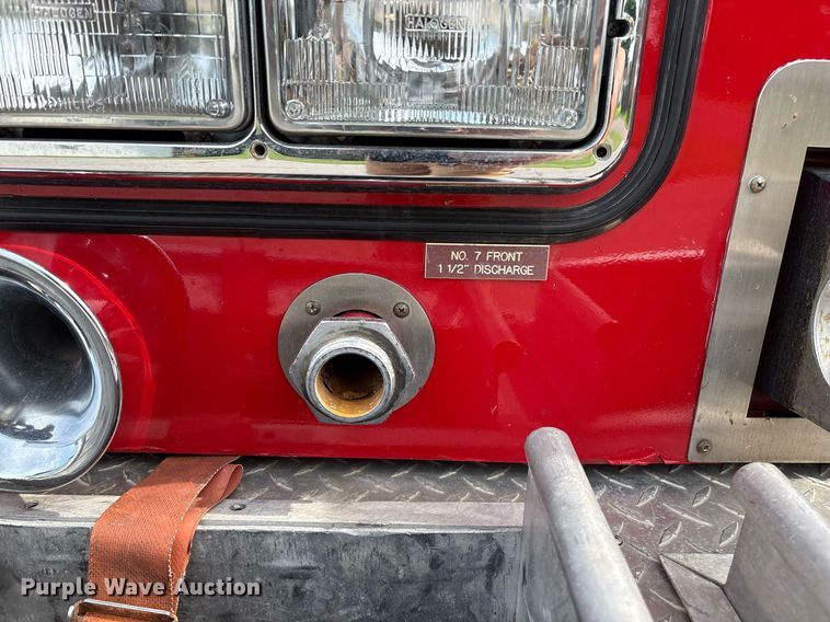 image for item EL2108 1991 Seagrave JB-40DH pumper fire truck