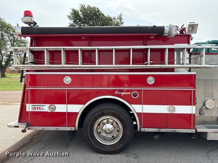 image for item EL2108 1991 Seagrave JB-40DH pumper fire truck