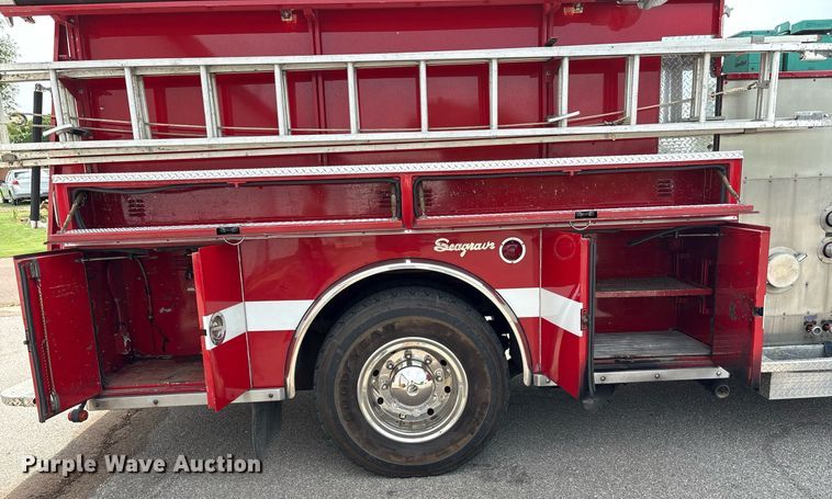 image for item EL2108 1991 Seagrave JB-40DH pumper fire truck
