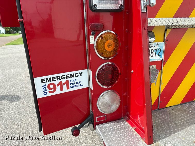 image for item EL2108 1991 Seagrave JB-40DH pumper fire truck