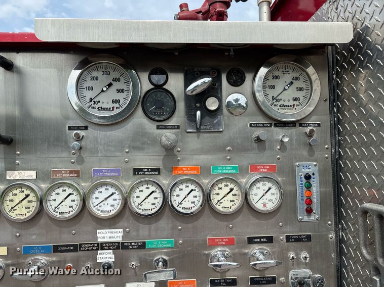 image for item EL2108 1991 Seagrave JB-40DH pumper fire truck