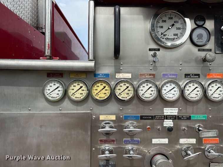 image for item EL2108 1991 Seagrave JB-40DH pumper fire truck