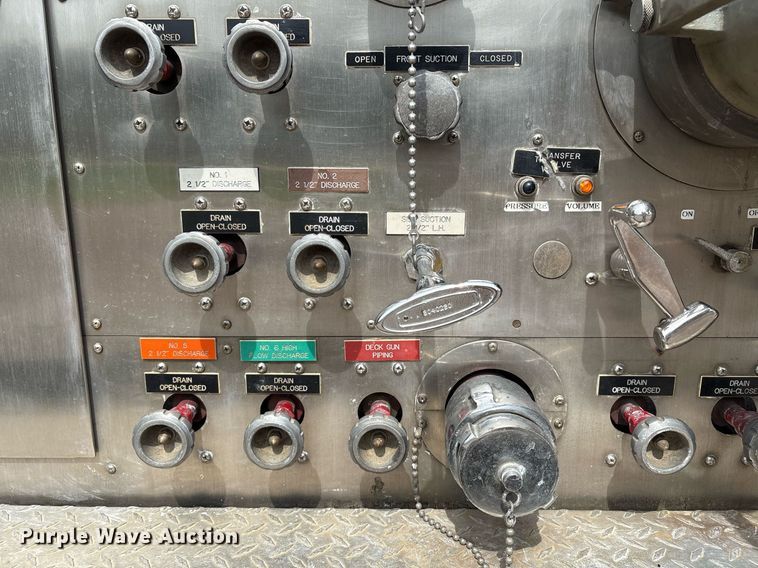 image for item EL2108 1991 Seagrave JB-40DH pumper fire truck