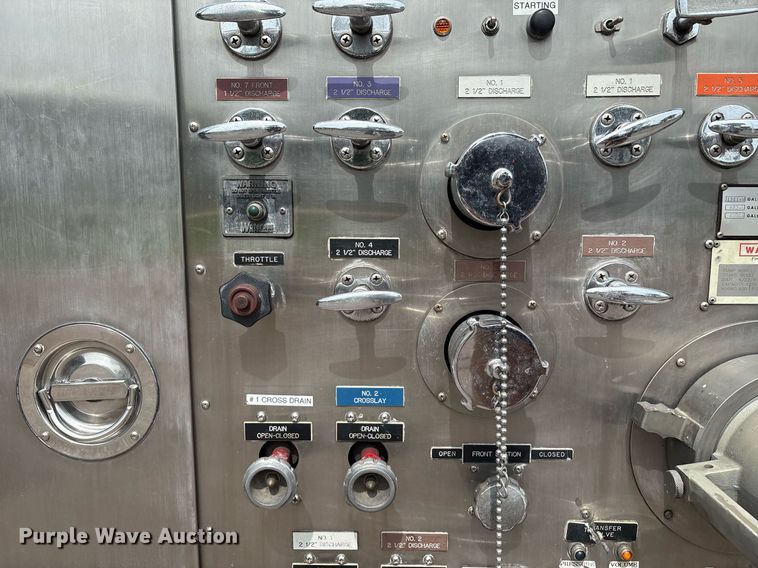 image for item EL2108 1991 Seagrave JB-40DH pumper fire truck