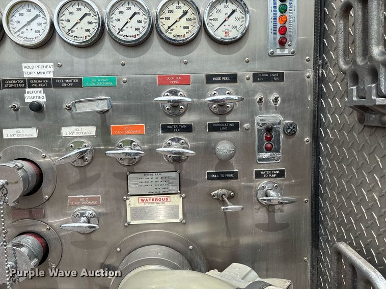 image for item EL2108 1991 Seagrave JB-40DH pumper fire truck