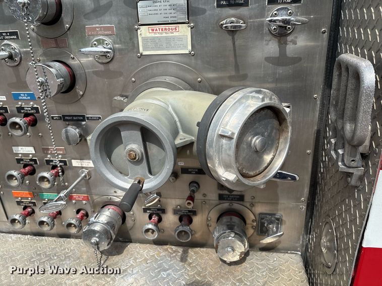 image for item EL2108 1991 Seagrave JB-40DH pumper fire truck