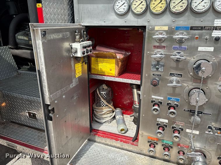 image for item EL2108 1991 Seagrave JB-40DH pumper fire truck