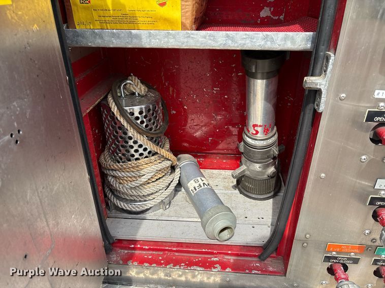 image for item EL2108 1991 Seagrave JB-40DH pumper fire truck