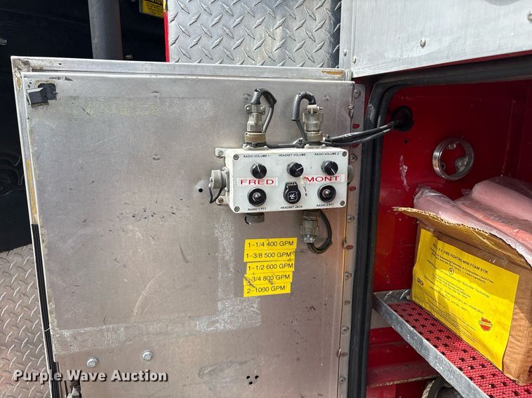 image for item EL2108 1991 Seagrave JB-40DH pumper fire truck