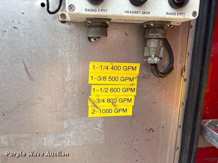 image for item EL2108 1991 Seagrave JB-40DH pumper fire truck