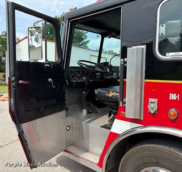 image for item EL2108 1991 Seagrave JB-40DH pumper fire truck