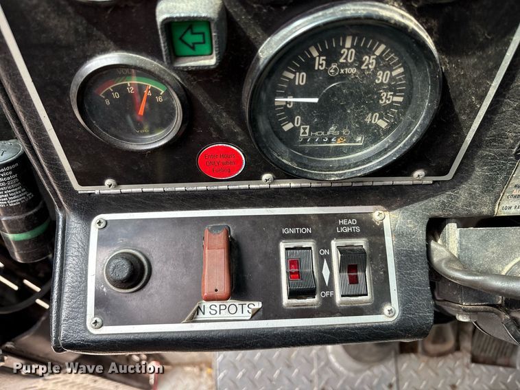 image for item EL2108 1991 Seagrave JB-40DH pumper fire truck