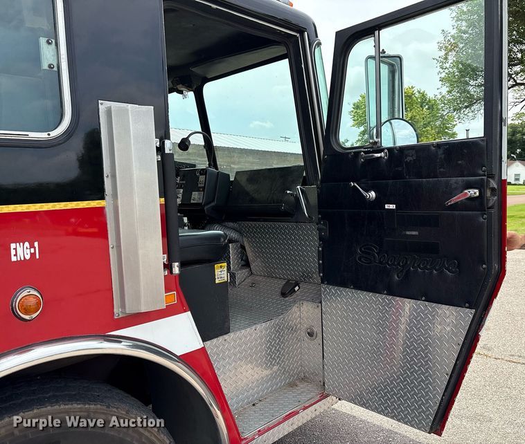image for item EL2108 1991 Seagrave JB-40DH pumper fire truck