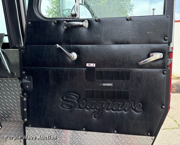 image for item EL2108 1991 Seagrave JB-40DH pumper fire truck