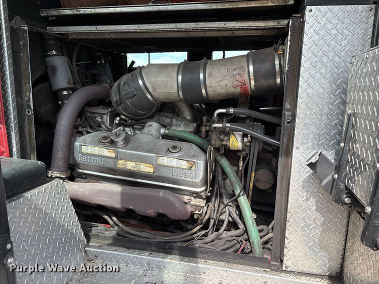 image for item EL2108 1991 Seagrave JB-40DH pumper fire truck