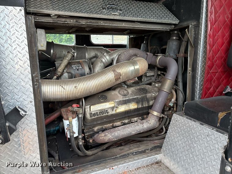 image for item EL2108 1991 Seagrave JB-40DH pumper fire truck