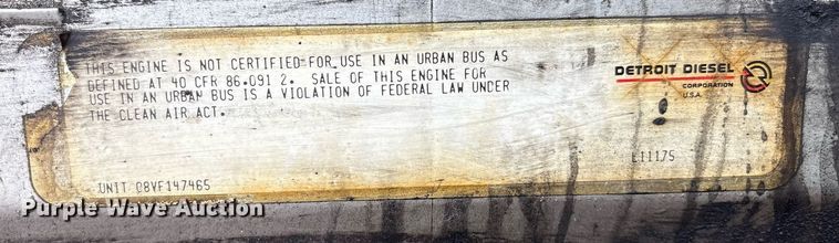 image for item EL2108 1991 Seagrave JB-40DH pumper fire truck