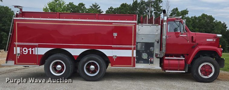 image for item EN3791 1982 GMC Brigadier pumper fire truck