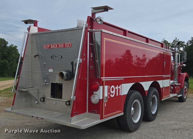 image for item EN3791 1982 GMC Brigadier pumper fire truck